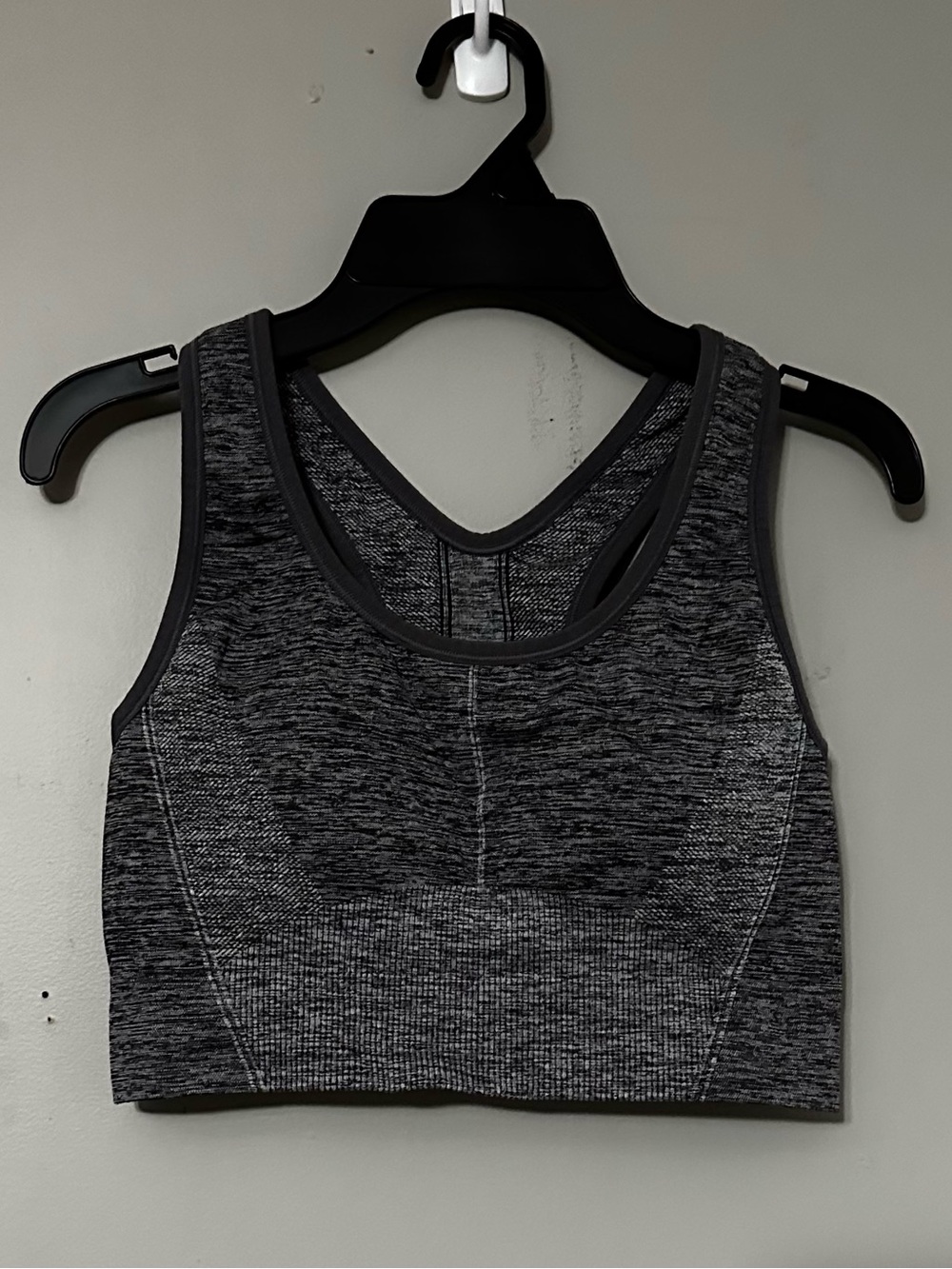 all in motion Heathered Charcoal Sports Bralette with pads